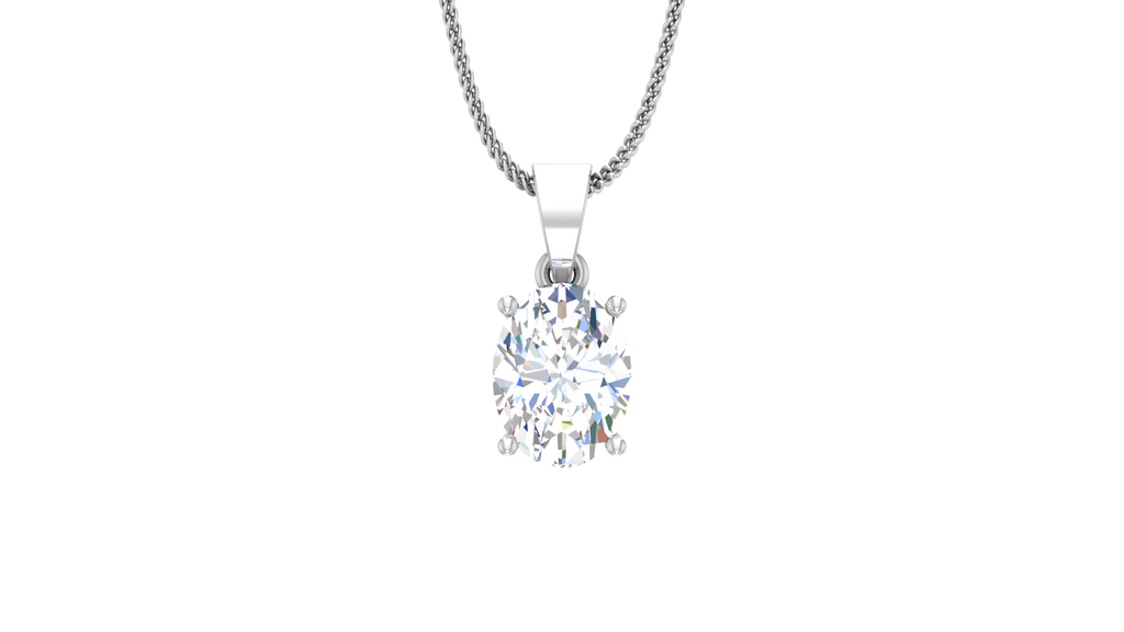 IGI cert. 1.00 ctw One Stone Oval Lab Grown Diamond