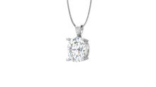 Load image into Gallery viewer, IGI cert. 3.00 ctw One Stone Oval Lab Grown Diamond