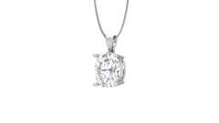 IGI cert. 3.00 ctw One Stone Oval Lab Grown Diamond