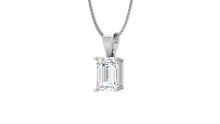 Load image into Gallery viewer, IGI cert. 2.00 ctw One Stone Emerald Lab Grown Diamond