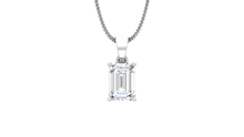 Load image into Gallery viewer, IGI cert. 2.00 ctw One Stone Emerald Lab Grown Diamond