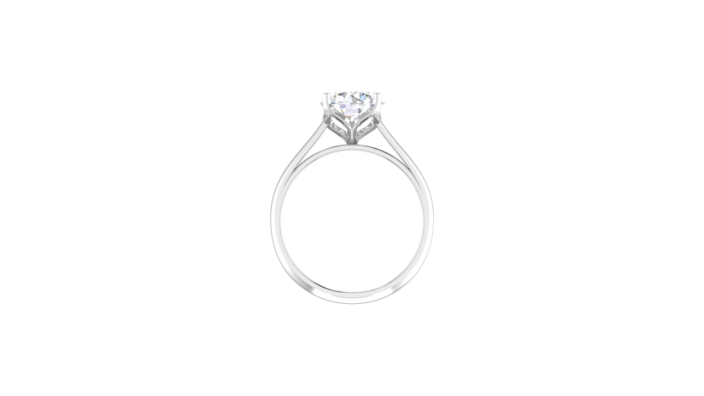 One Round Stone Lab Grown Diamond