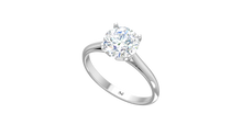 Load image into Gallery viewer, One Round Stone Lab Grown Diamond