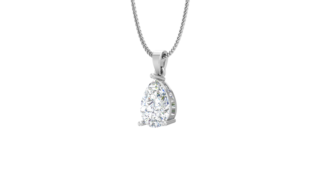 IGI cert. 2.00 ctw One Stone Pear Lab Grown Diamond