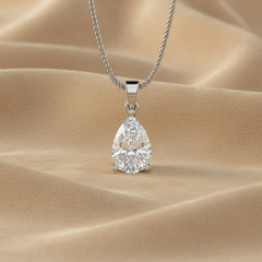 IGI cert. 3.00 ctw One Stone Pear Lab Grown Diamond