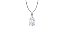 Load image into Gallery viewer, IGI cert. 3.00 ctw One Stone Pear Lab Grown Diamond