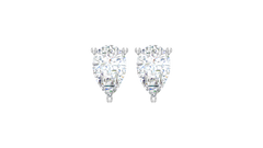 1.50 ctw Pear Lab Grown Studs