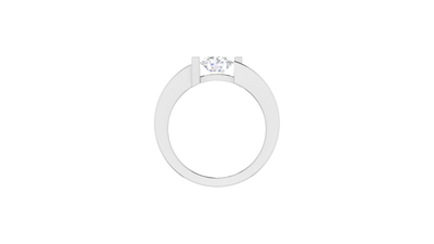 IGI cert. Men's One Round Stone Lab Grown Diamond