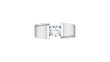 Load image into Gallery viewer, IGI cert. Men's One Round Stone Lab Grown Diamond
