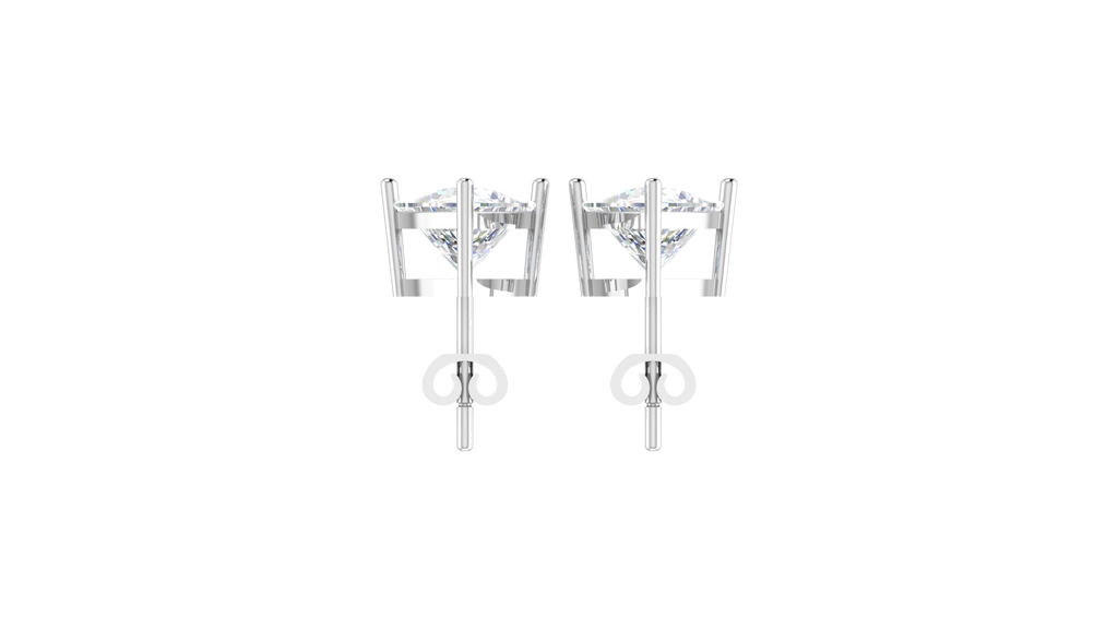 2.00 ctw Trillion Lab Grown Studs