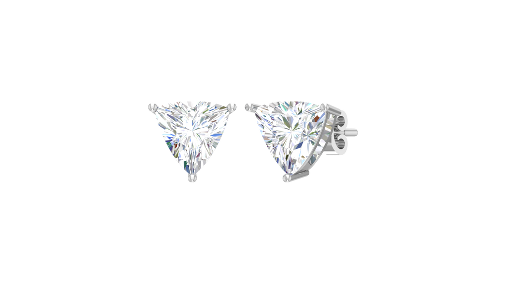 2.00 ctw Trillion Lab Grown Studs