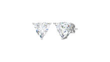 Load image into Gallery viewer, 2.00 ctw Trillion Lab Grown Studs