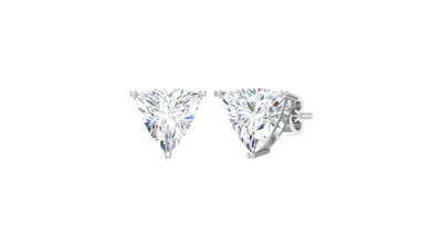 2.00 ctw Trillion Lab Grown Studs