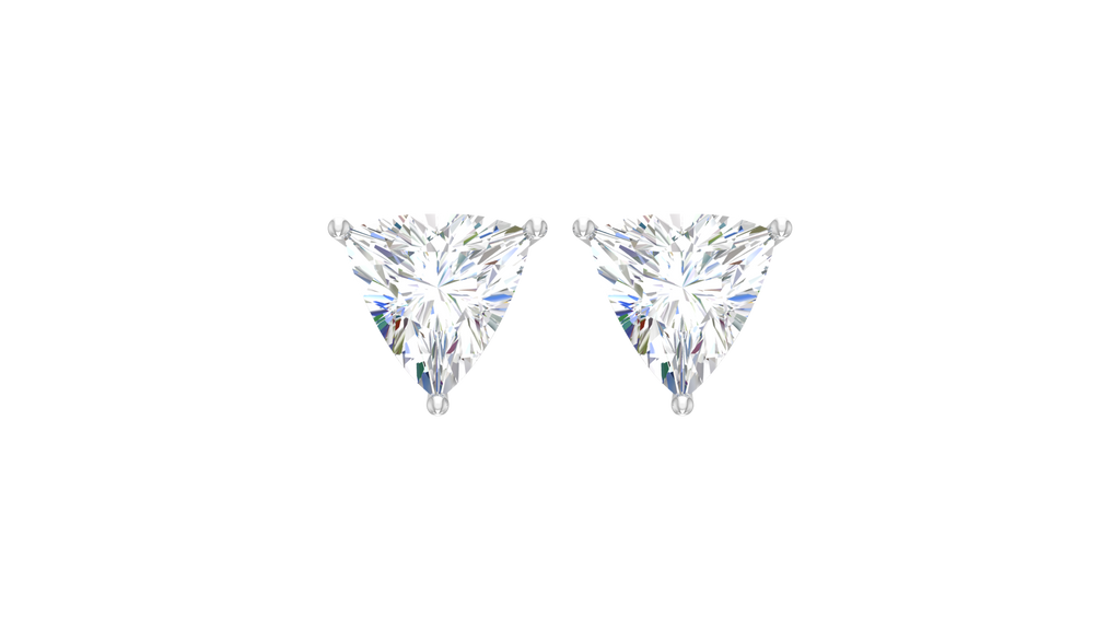 2.00 ctw Trillion Lab Grown Studs