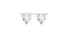 Load image into Gallery viewer, 2.00 ctw Trillion Lab Grown Studs