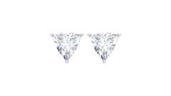2.00 ctw Trillion Lab Grown Studs