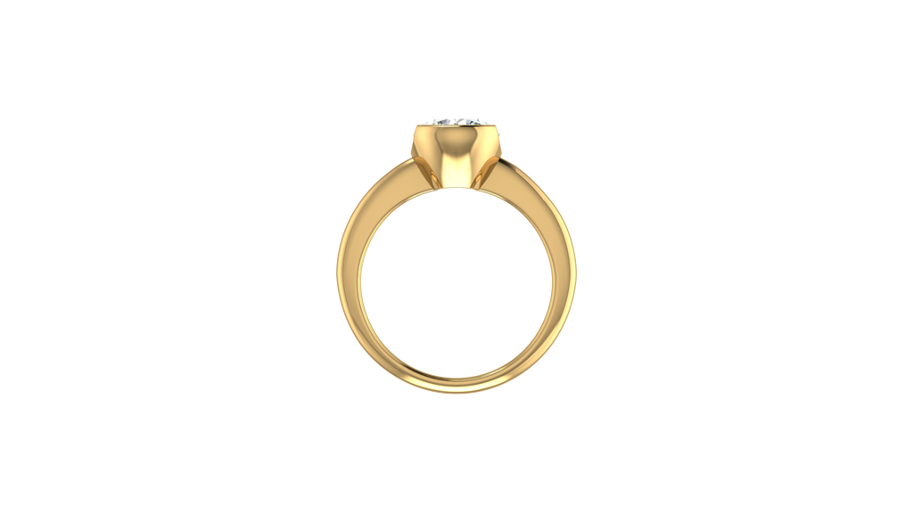 IGI cert. One Round Stone Lab Grown Diamond
