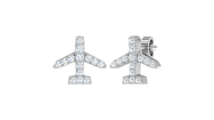 Diamond Airplane Silhouette - E513U