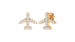 Diamond Airplane Silhouette - E513U