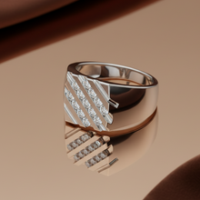 Load image into Gallery viewer, Powerful Dominant Diamond Cluster Men's