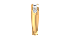 Radiant Row Eternity Band