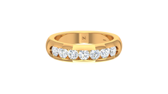Radiant Row Eternity Band