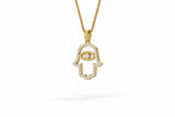 Modern Diamond Hamsa Hand