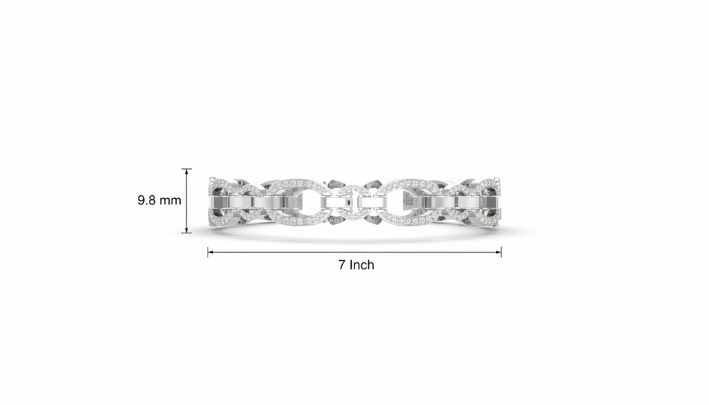 Messika-Inspired Move Link Diamond Bracelet