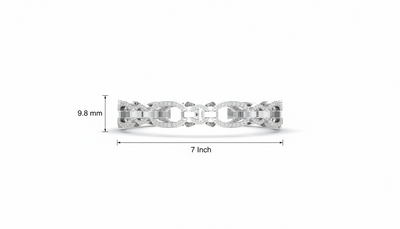 Messika-Inspired Move Link Diamond Bracelet