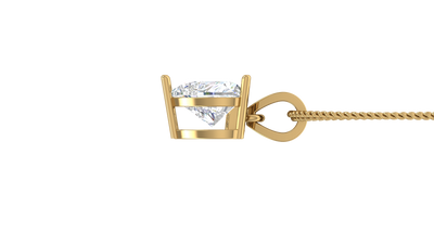 One cttw Heart Shape Lab Grown Diamond