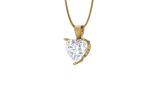 IGI cert. Two cttw Heart Shape Lab Grown Diamond