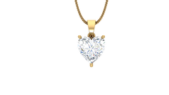 IGI cert. Two cttw Heart Shape Lab Grown Diamond