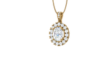 Three cttw Center Diamond