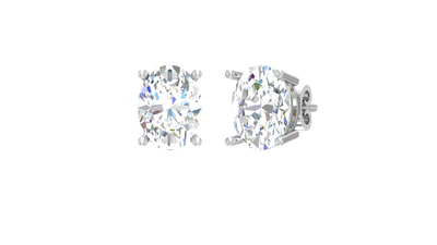 Two cttw Oval Lab Grown Diamond