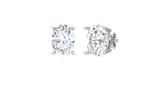 Two cttw Oval Lab Grown Diamond
