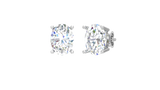 Two cttw Oval Lab Grown Diamond