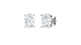 One cttw Oval Lab Grown Diamond