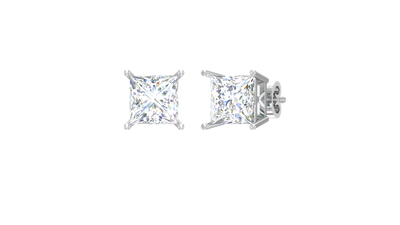 Two cttw Princess Lab Grown Diamond
