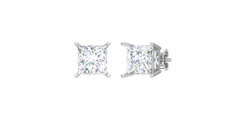 Two cttw Princess Lab Grown Diamond
