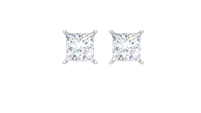 Two cttw Princess Lab Grown Diamond