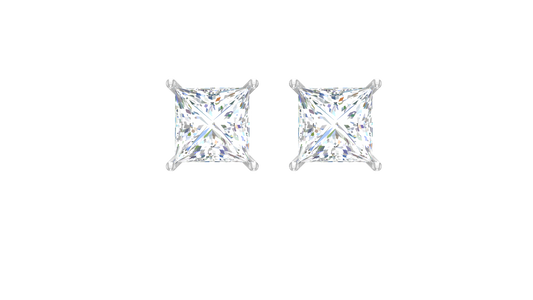 Two cttw Princess Lab Grown Diamond