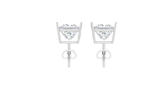 Three cttw Princess Lab Grown Diamond