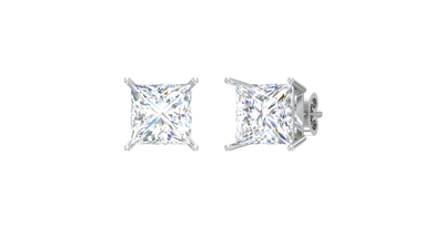 Three cttw Princess Lab Grown Diamond