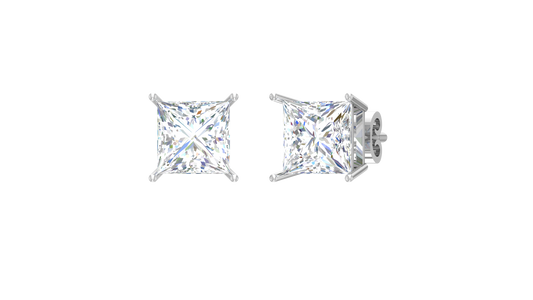 Three cttw Princess Lab Grown Diamond