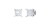 Three cttw Princess Lab Grown Diamond
