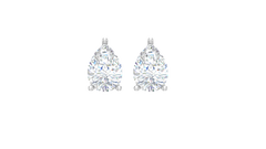 One cttw Pear Lab Grown Diamond