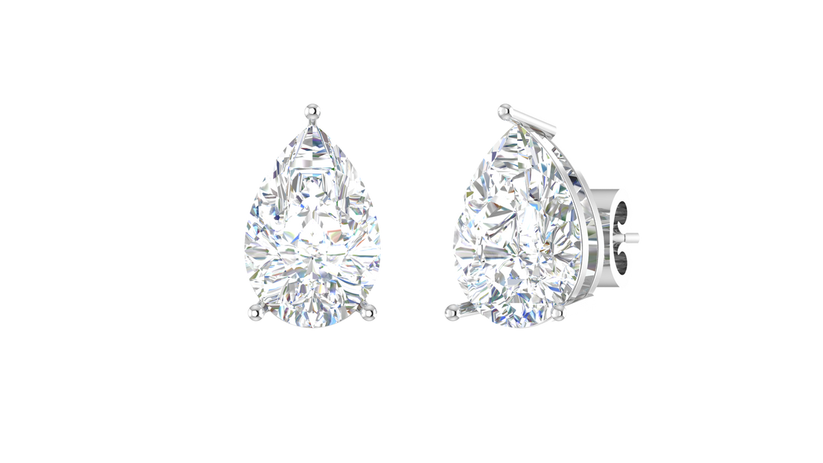 Two cttw Pear Lab Grown Diamond