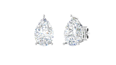 Two cttw Pear Lab Grown Diamond