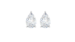 Two cttw Pear Lab Grown Diamond