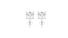 Load image into Gallery viewer, Three Cart Pear Lab Grown Diamond
